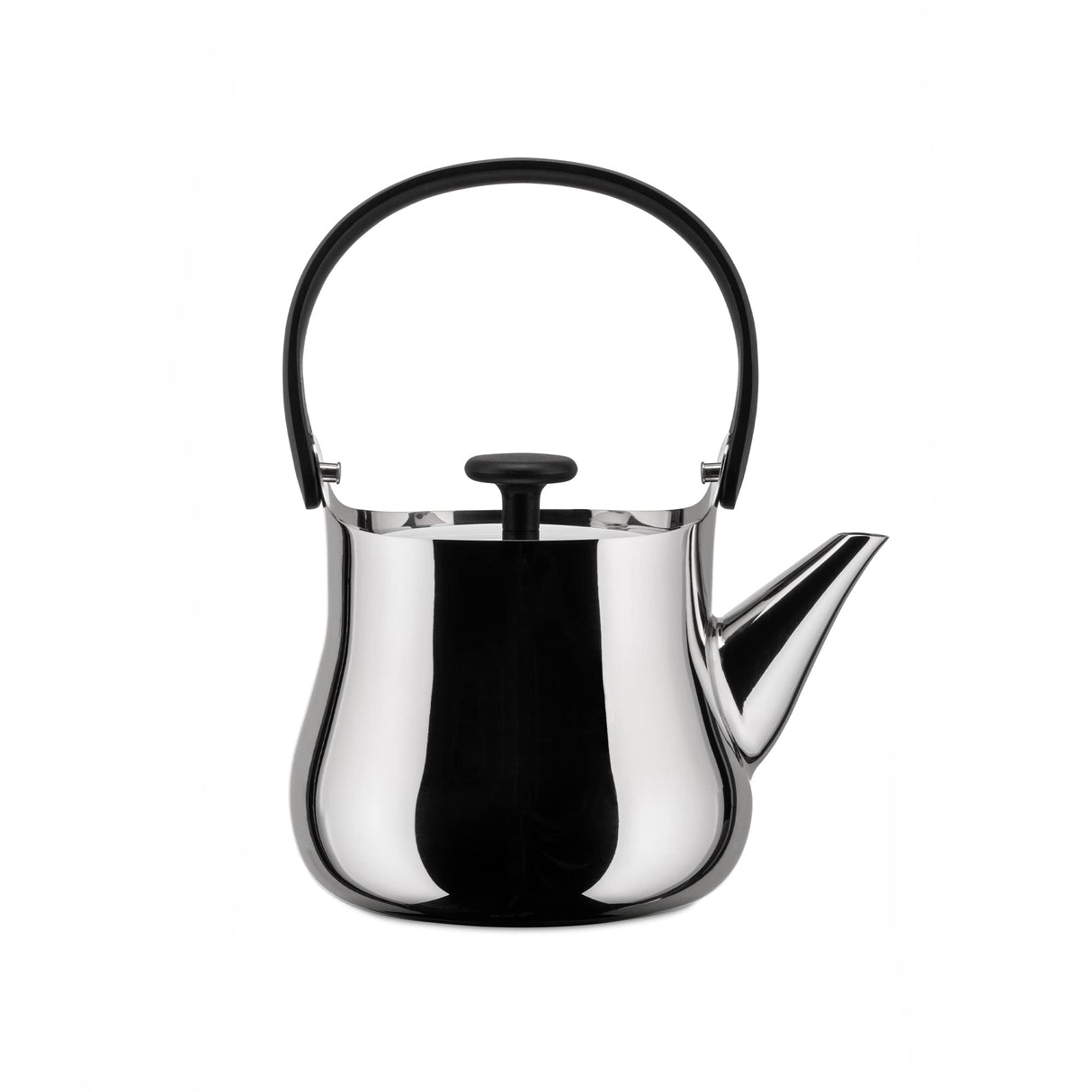ALESSI Cha,Hervidor/Tetera, Acero Inoxidable, Plateado