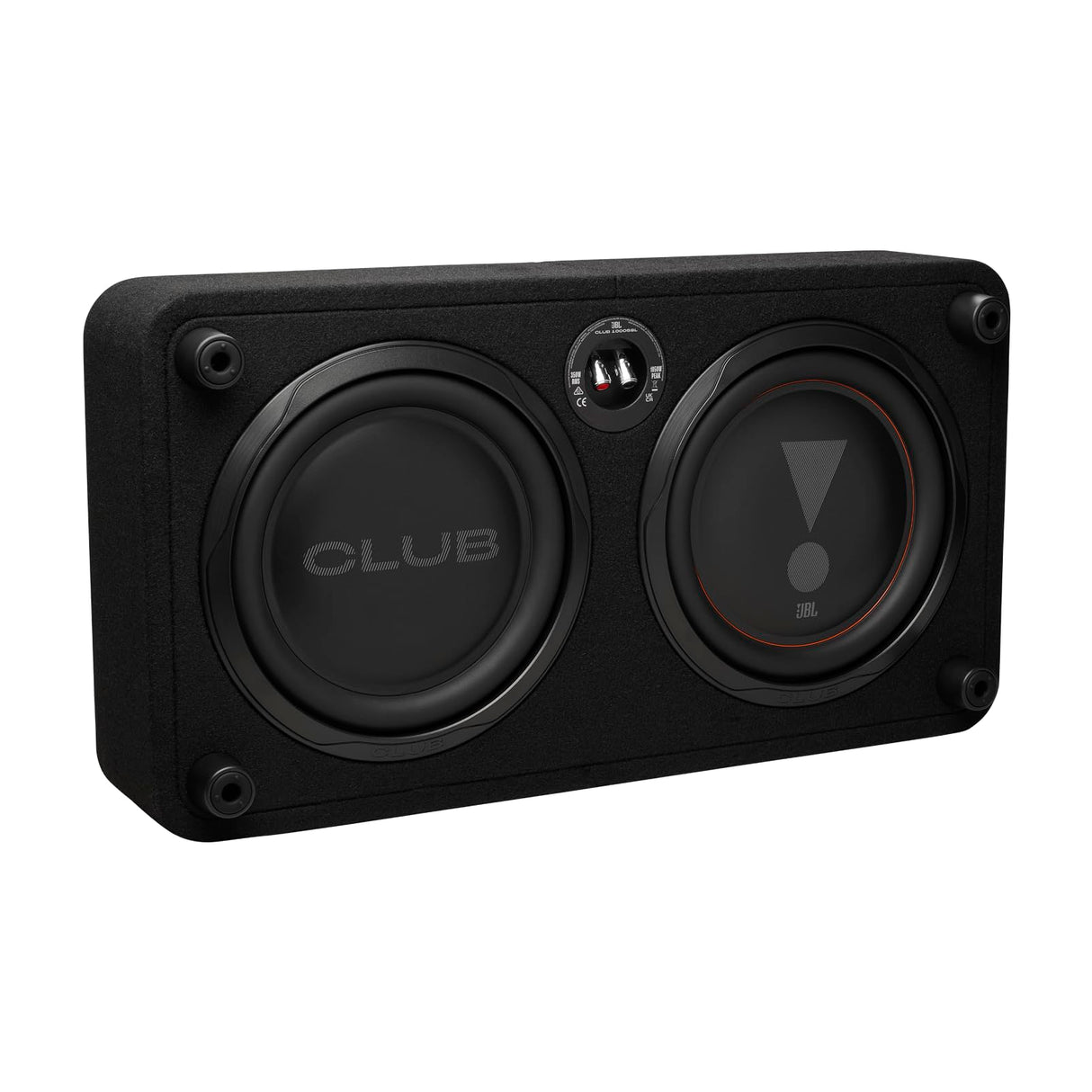 JBL Club 1000SSL - Subwoofer pasivo de 10 Pulgadas, Carcasa Plana Cerrada con Membrana pasiva, Robusto y Ahorra Espacio, 1200 W, subwoofer pasivo con Controlador de Aluminio para Graves precisos