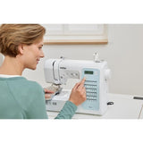 Mquina de coser electrnica BROTHER FS40s-40 puntadas-Sistema de enhebrado de agujas-Pantalla LCD-Teclas de seleccin-Brazo libre
