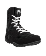 Venum Contender-Zapatillas de Boxeo, Zapatos Unisex Adulto, Negro/Blanco, 43 EU