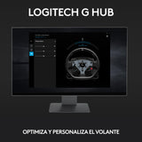 Logitech G PRO Racing Wheel - Volante para PC, PS4 y PS5, fuerza de 11 N⋅m, accionamiento directo, Feedback ultrarrealista, palancas de cambio magnéticas, doble embrague, distribución de botones PRO