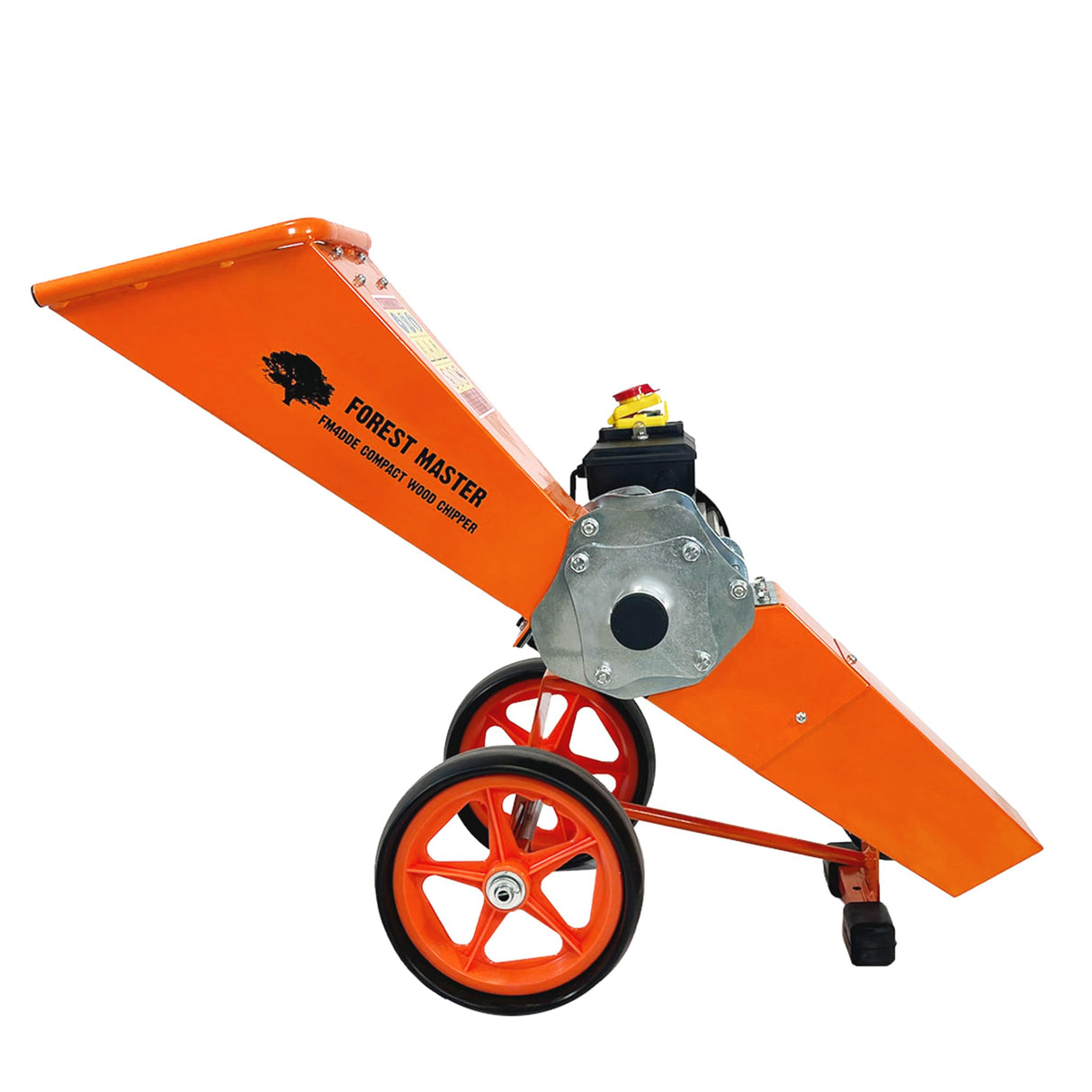 Forest Master FM4DD-MUL - Trituradora de madera compacta eléctrica de 4 CV para jardín