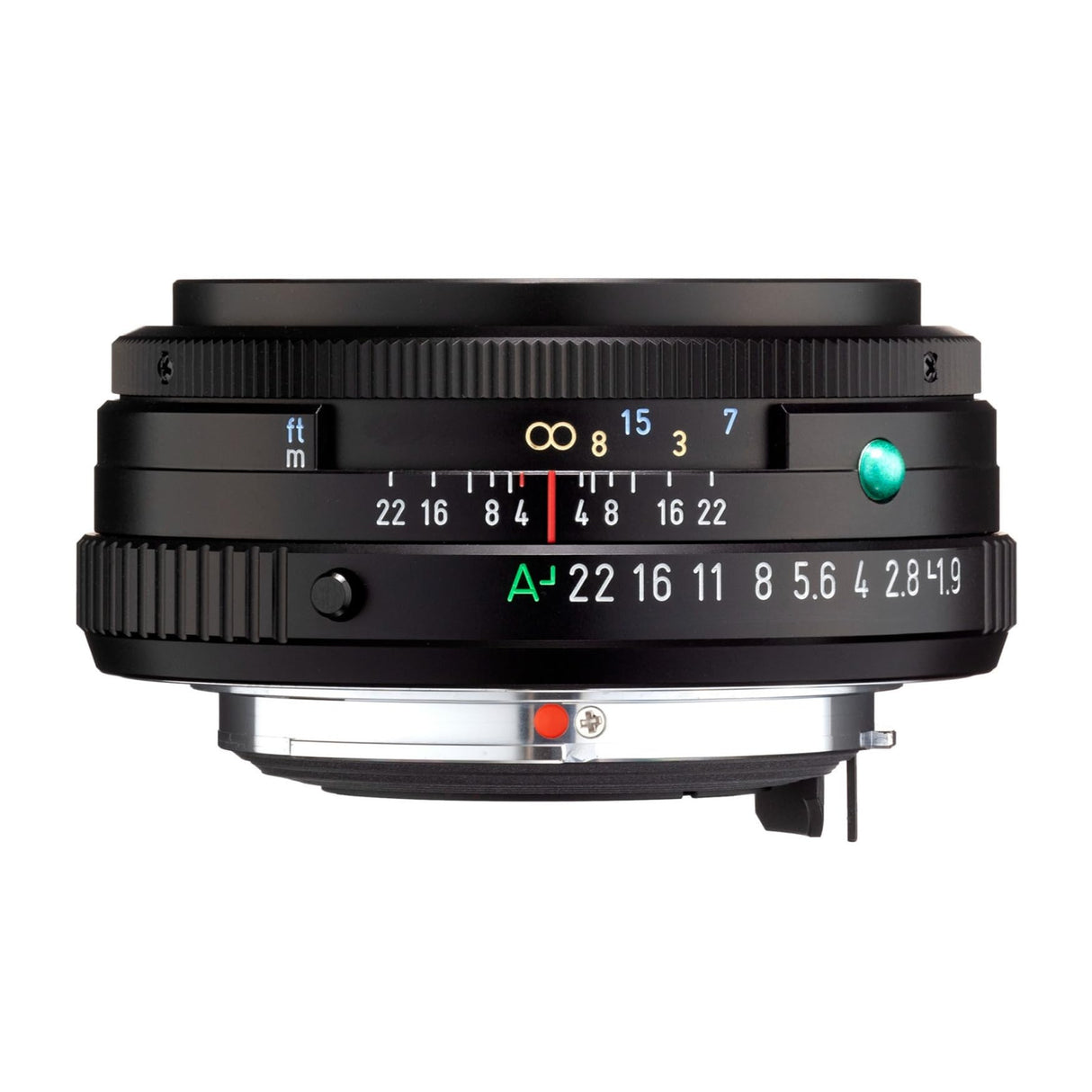 Pentax PENTAX-FA 43mmF1.9 Limited - Objetivo Gran Angular con Revestimiento HD para Sistema Pentax K con Sensor de 35 mm, 20140, Color Negro