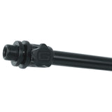 Gator Frameworks - Soporte de micrófono de base corta con peso con brazo telescópico y peso de contador de 2.5 libras; ideal para escritorio, grabación y transmisión (GFW-MIC-0822)