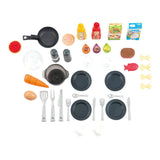 Smoby- Cocina Tefal de Juguete Evolutiva, Regulable en Altura, 40 Accesorios, con Funciones de Cocina y Mostrador Auxiliar, Adecuado a Partir de 3 años (7600312305), Multicolor, M, 312305