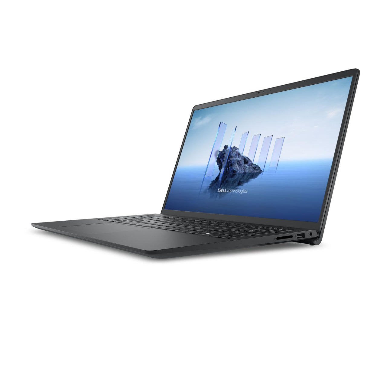 Dell 15 Ordenador Portátil DC15255 15.6" FHD (1920 x 1080) 120Hz, Procesador AMD Ryzen 5 7520U, Gráficos Radeon 610M, 8GB LPDDR5 RAM, 512GB SSD, Windows 11 Home, Teclado QWERTY Espanol - Negro