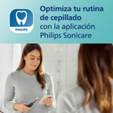 Philips Sonicare DiamondClean 9000 cepillo dental eléctrico, paquete doble, cepillo dental sónico con aplicación, sensor de presión, vaso de carga, negro y oro rosa, modelo HX9914/61