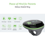 ViATOM Oxímetro de Pulso Pediátrico, Monitor de Oxígeno Para niños que realiza un Seguimiento Continuo de los Niveles de Oxígeno en Sangre de los Niños con Recordatorio de Audio