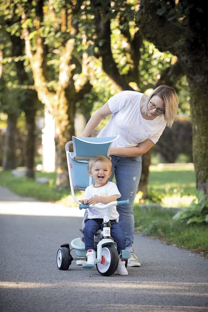 Smoby- Triciclo Baby Balade Azul (741400)