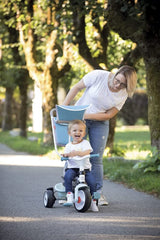 Smoby- Triciclo Baby Balade Azul (741400)
