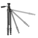 Vanguard Veo 5 234AO26 - Trípode de Viaje de Aluminio, rótula de observación