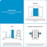 EKEY UNO 200204 Escáner de Huellas Dactilares Recargable Blanco, inalámbrico Incluido Nuki Smart Lock 3.0