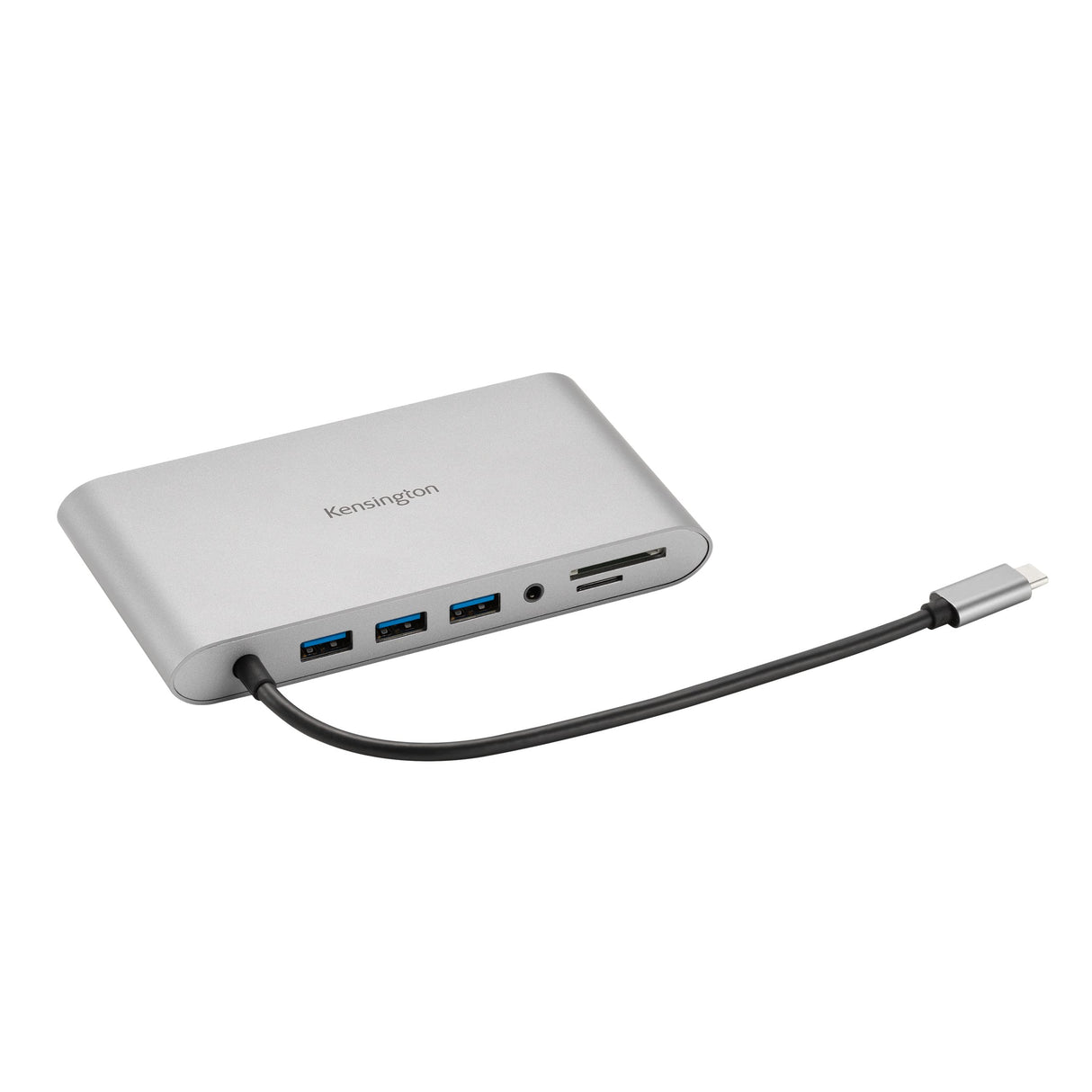 Kensington UH1440P 10 en 1, Base de Acoplamiento para Portátiles, 3 USB-A, 1 USB-C, 1 HDMI, 1 Jack de 3,5 mm, 1 Entrada VGA, 1 DP 1.2++, 1 Lector SD 3.0 y 1 Puerto Gigabit Ethernet (K33853WW)