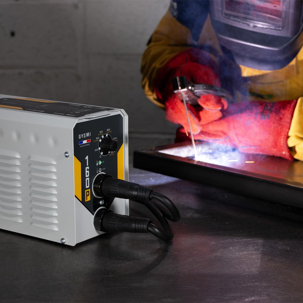 GYS Pack Inverter MMA 160P+Pantalla LCD Techno 11, 230 V