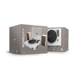 Energy Sistem Enersy Sistem Woodspin + – Tocadiscos de 40W, Cartucho magnetico, vinilos, Puerto USB, Bluetooth y autostop