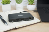 CalDigit Thunderbolt 3 Mini Dock (HDMI 2.0) - Portátil, Alimentado por Bus, 40 GB, Dual 4 K a 60 Hz, USB 3.0 y 2.0, GbE LAN. Compatible con Thunderbolt 3 Mac y PC (Dual HDMI 2.0)