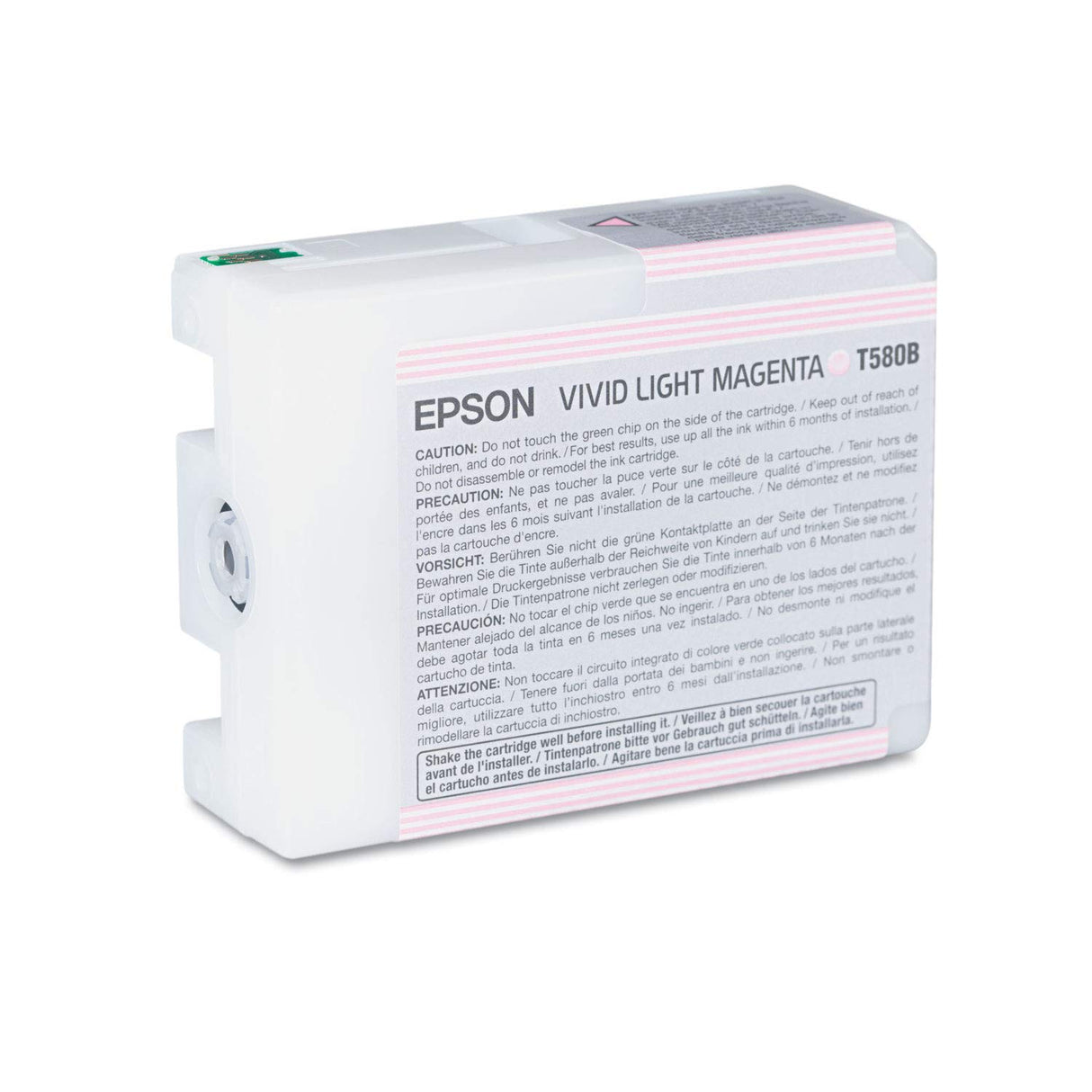 Epson C13T580B00 - Cartucho de tinta, magenta claro