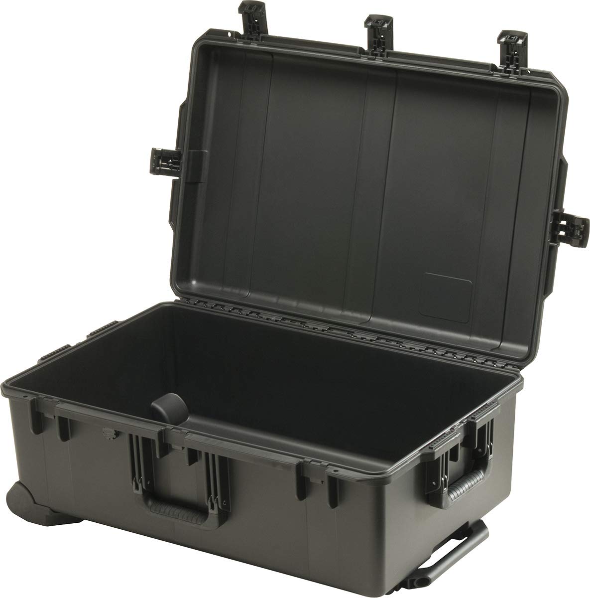 PELI Storm IM2950 Maleta Grande Impermeable con Ruedas para el Transporte de Equipos electrónicos Profesionales, Resistente al Agua y Polvo, 128L Capacidad, Fabricada en EE.UU, sin Espuma, Color Negro