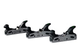 Ulmia Cepilladora de aluminio (sin grabado, de aluminio + plástico reciclable, partes laterales intercambiables, ardilla cepilladora ergonómica, cepilladora de mano, cepilladora de madera) HA48-1