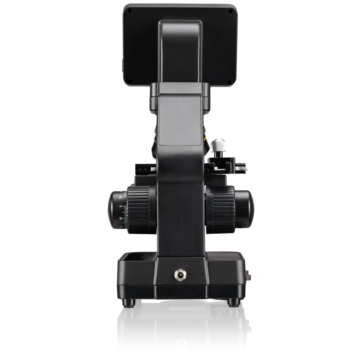 Bresser Biolux Touch - Microscopio LCD de 5 MP para Escuela y Hobby, con Mesa mecánica Cruzada, HDMI, USB y SD, Negro