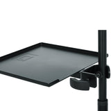 Gator Frameworks (GFW-SHELF0909) - Soporte de micrófono con abrazadera de 9 x 9 pulgadas, área de superficie con capacidad de peso de 10 libras