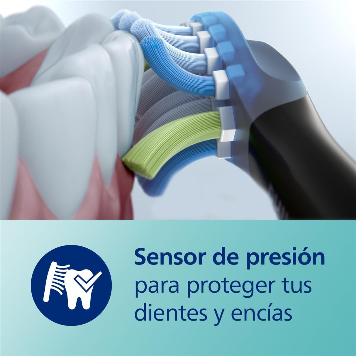 Cepillo de dientes eléctrico sónico Philips Sonicare con aplicación