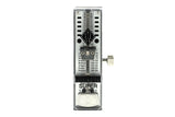 Wittner Metrónomo Taktell Super-Mini Serie 880 - Carcasa de plástico - Sin campana - Negro - Mecánico con cuerda - No se requieren baterías - Hecho en Alemania