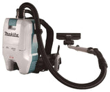 Makita VC008GZ Aspiradora de Mochila, 40 V, máx. (sin batería, sin Cargador), Blanco