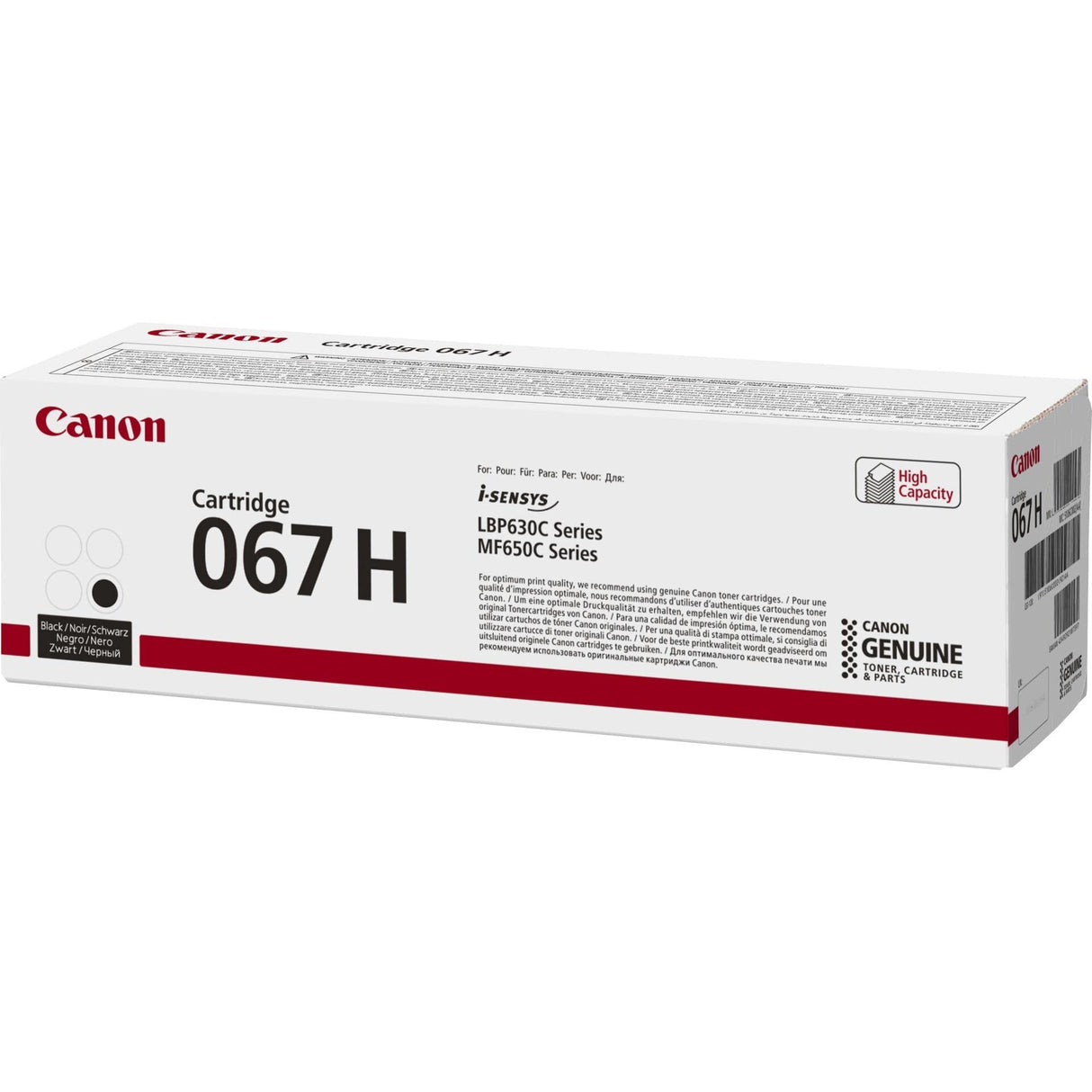 Canon Tóner Original 067H Negro