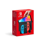 Nintendo Switch Console - OLED Model - Neon Blue/Neon Red (UK) (Switch)