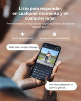 Reolink 2K Timbre Inalámbrico con Cámara, 2,4/5G WiFi Timbre a Batería, Visión 150°x150°, Alimentación por Batería/Cable, Detector de Personas/vehículos/Paquetes, Sin Cuotas, Home Hub Incluido