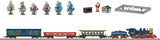 Märklin-Z Weihnachtsstartpackung Papá Noel – Paquete de Lanzamiento de Navidad, Modelo de ferrocarril con Locomotora y vagón, Carril Z, Talla única, Multicolor, Mini (81845)