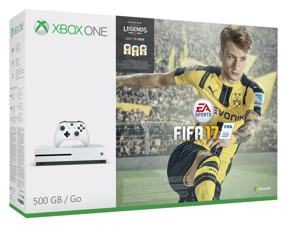 Xbox One S Fifa 17 Bundle (500 GB) [Importación Inglesa]