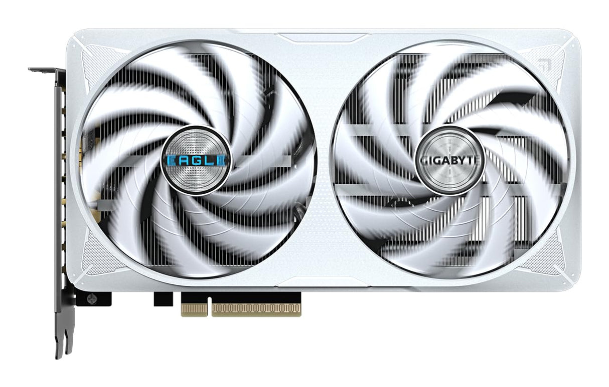 Gigabyte GeForce RTX 5060 Ti Eagle OC Ice 8G Tarjeta Gráfica – 8 GB GDDR7, 128 bits, PCI-E 5.0, 2617 MHz Frecuencia del núcleo, 3 x DisplayPort, 1 x HDMI, GV-N506TEAGLEOC ICE-8GD