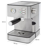 Profi Cook WAVE - Prof Espressomaschine PC-ES 1209 inox sr