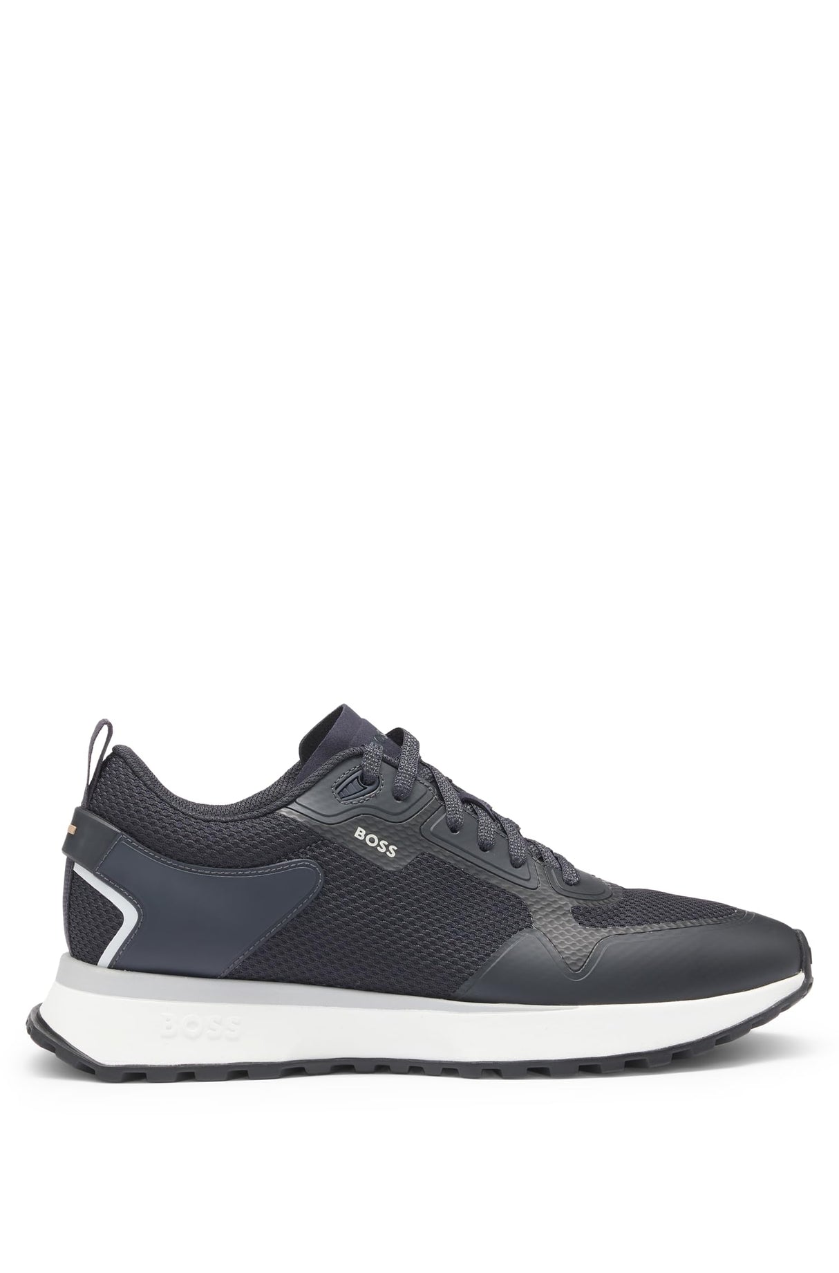 BOSS Jonah Runn Meth, Zapatillas, Hombre, Dark Blue 406, 46 EU
