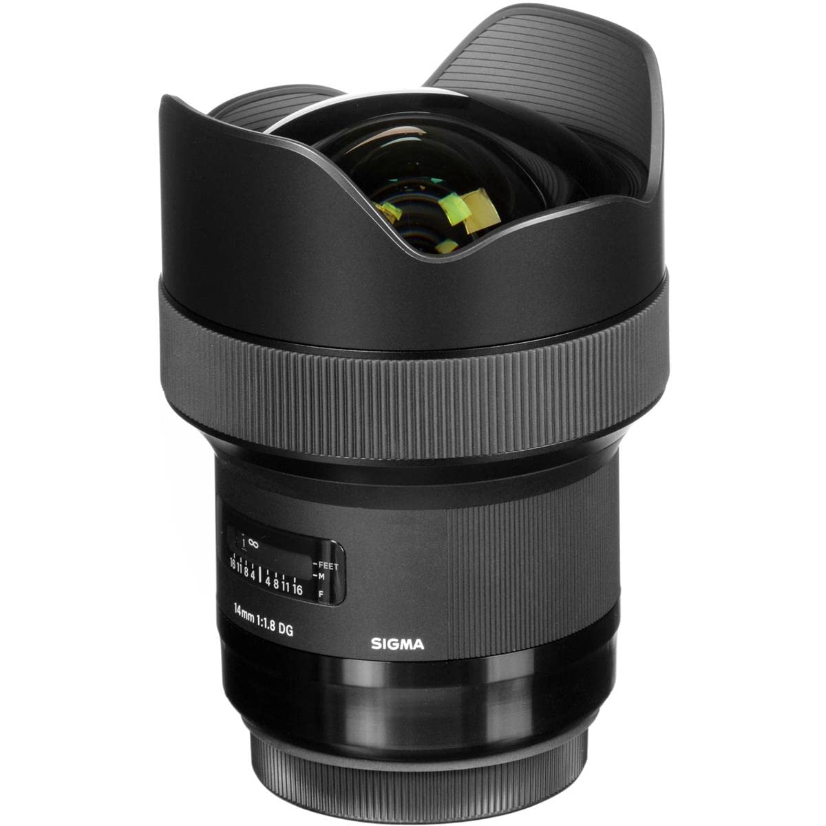 Sigma 540956 - Objetivo réflex 14 mm F1.8 DG AF HSM Art para Sigma, Negro
