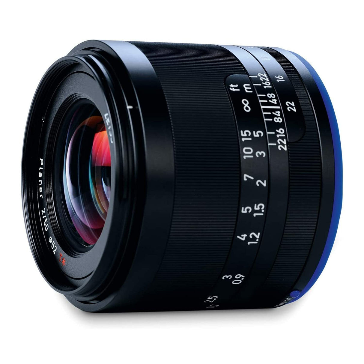 Carl Zeiss Loxia 2/50 - Objetivo (MILC/SLR, M52, 6/4, Sony E, Sony α7, Negro)