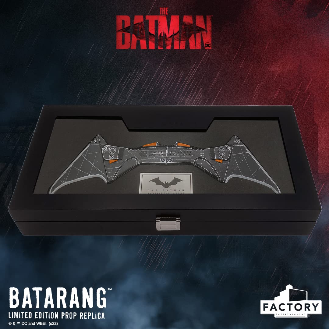 Factory Entertainment The Batman réplique 1/1 Batarang Limited Edition 36 cm