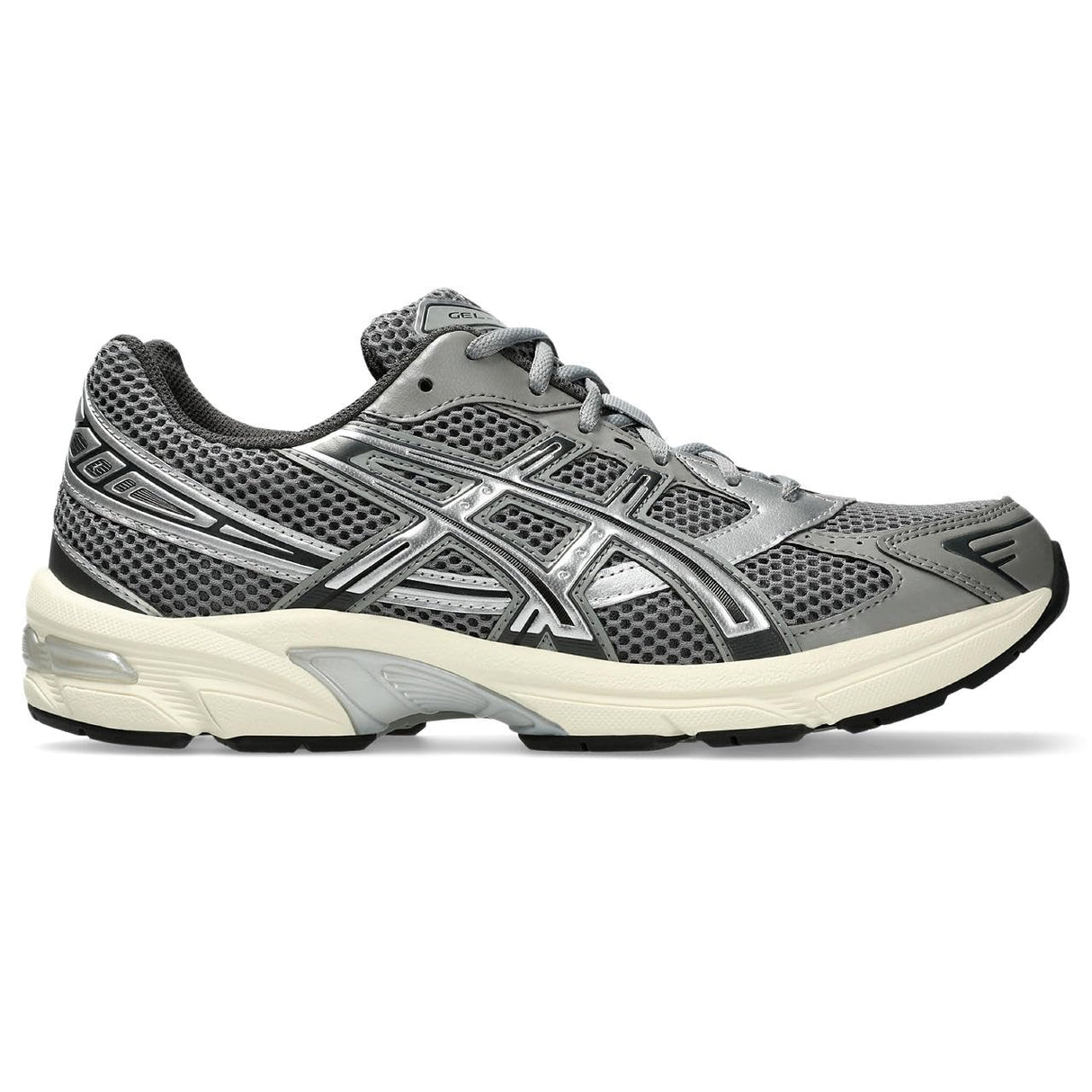Asics GEL-1130, Sneaker Hombre, Gris Arcilla y Plateado, 41.5 EU