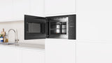 Balay 3CG5175N3 Microondas Integrable, 58 x 38 cm, 900 w, 25 l, Cristal Negro