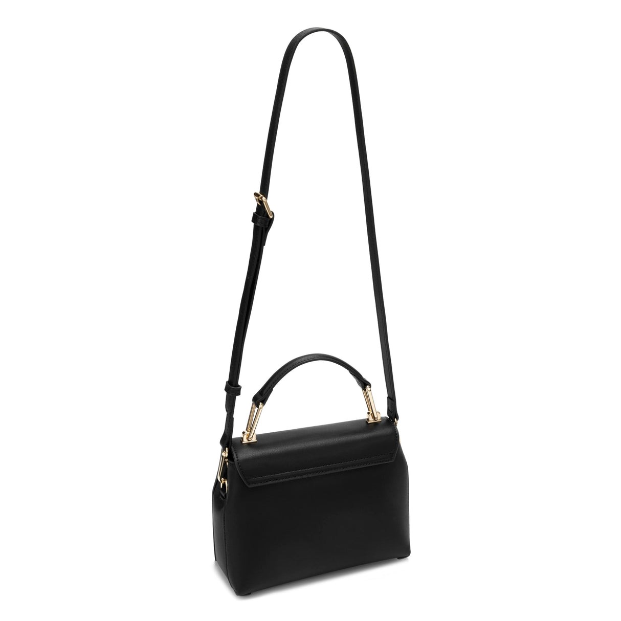 Carlheim, Gotland Genuine Leather collection, Grace Genuine Leather Handbag (Black)