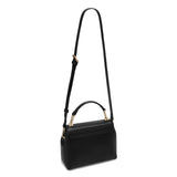 Carlheim, Gotland Genuine Leather collection, Grace Genuine Leather Handbag (Black)