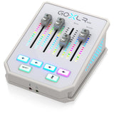 TC Helicon GoXLR MINI-WH Mezclador de Transmisión en Línea con Interfaz USB/Audio y Previo Midas | Interfaz de Audio Todo-en-Uno para Streamers y Creadores | Soporta Windows 7, 8, 10 y 11 | Blanco