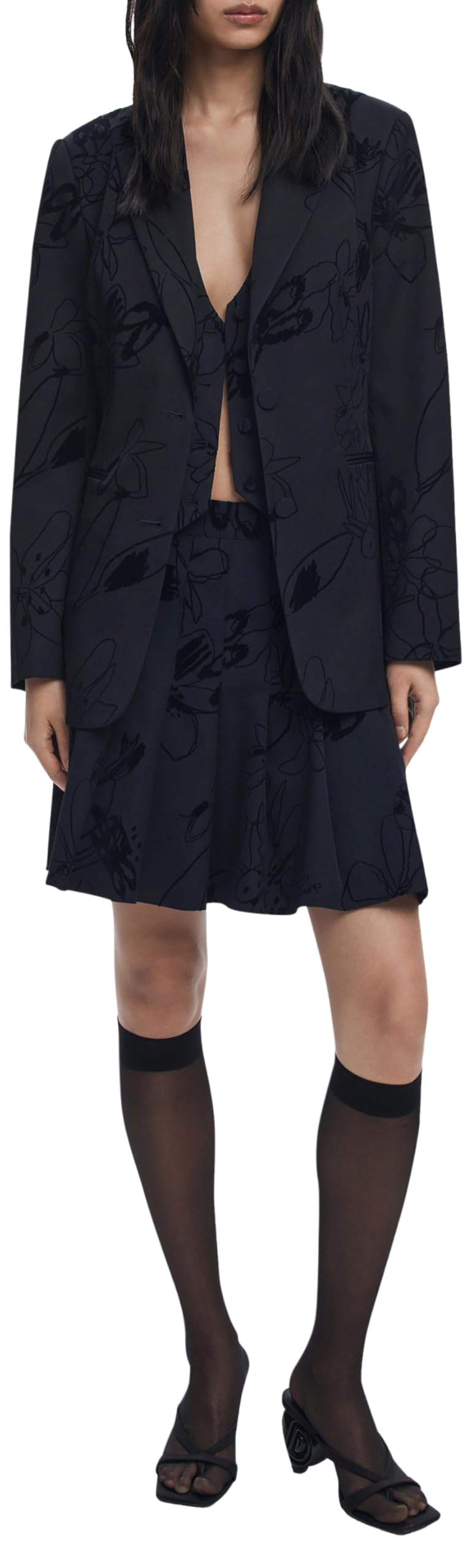 Desigual Blazer_FLOCKARTY Watch, Negro, S Women's