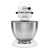 KitchenAid K45SS - Batidora amasadora, 300 W, color blanco