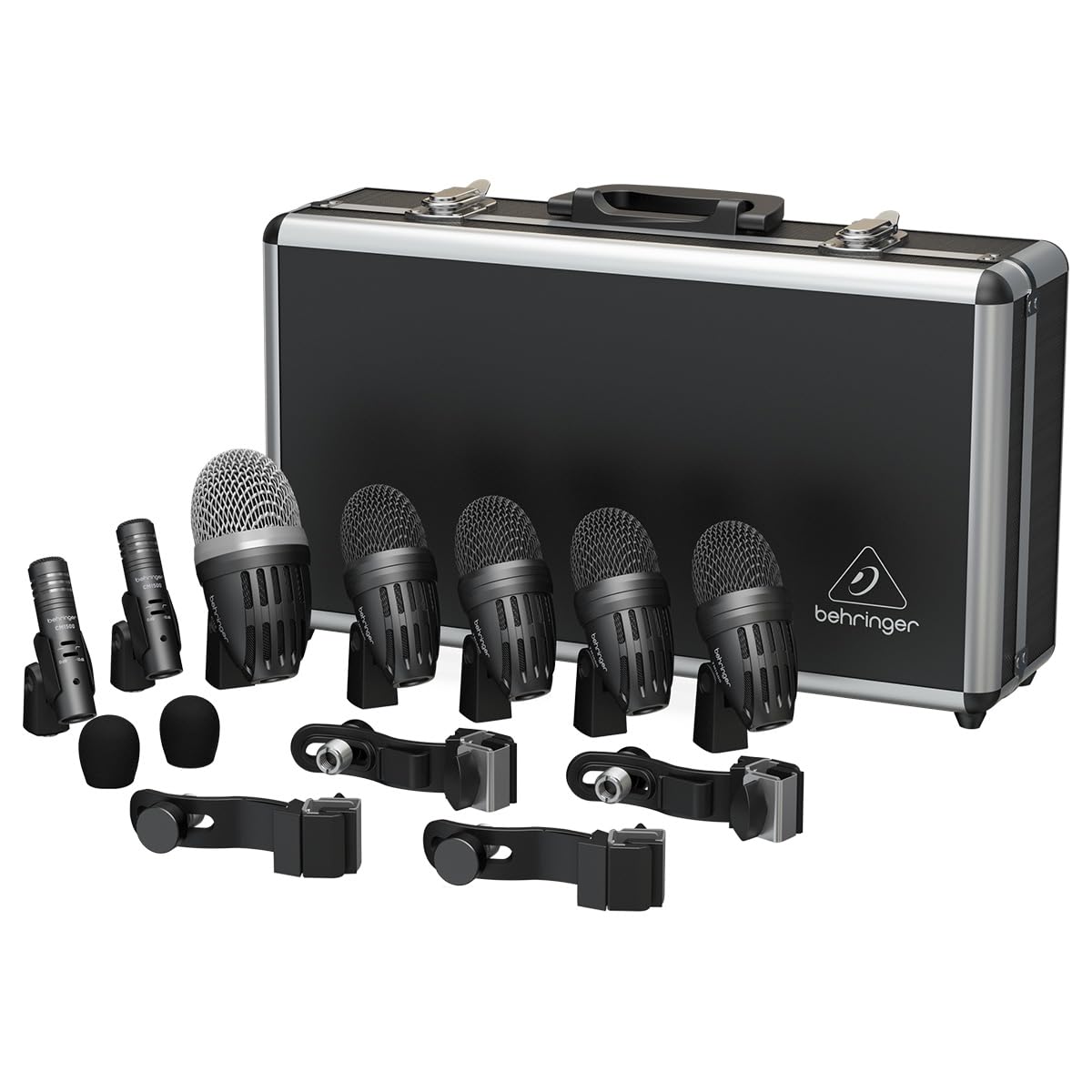 Behringer BC1500 Juego De Micrófono Prémium De 7 Piezas Para Batería Para Usos En Estudio Y En Directo