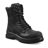 Carhartt Detroit - Bota de seguridad S3, impermeable, 20,3 cm, tecnología Rugged Flex Para Hombre, Negro, 43