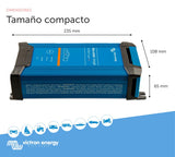 Victron Energy Blue Smart IP22 12-Voltios 30 amperios 230V, Cargador de Batería de Salida Única CEE 7/7, Bluetooth