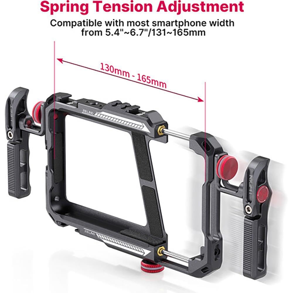 Ulanzi Lino Cage Rig Compatible con iPhone X / 11/12/13 - Metal